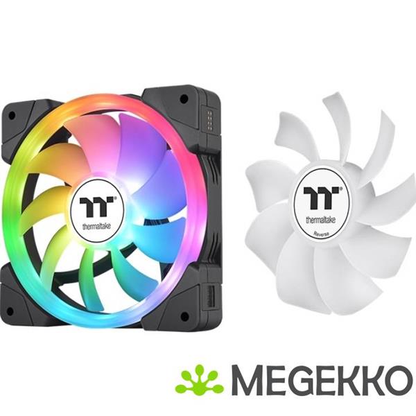 Grote foto thermaltake swafan ex14 argb casefans zwart 3 stuk s computers en software overige computers en software