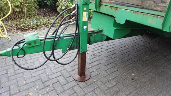 Grote foto lesscher 4 tons kipper agrarisch aanhangwagens