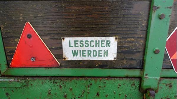 Grote foto lesscher 4 tons kipper agrarisch aanhangwagens