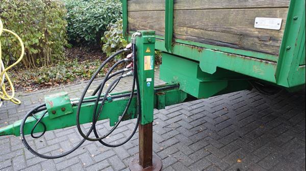 Grote foto lesscher 4 tons kipper agrarisch aanhangwagens