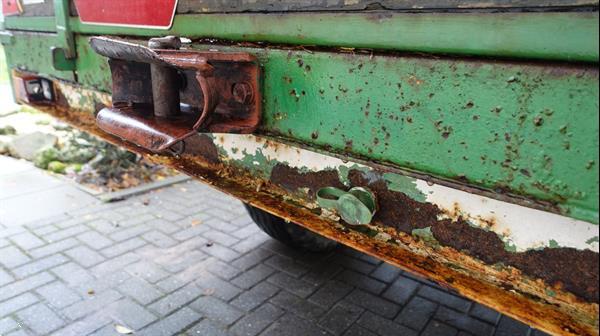 Grote foto lesscher 4 tons kipper agrarisch aanhangwagens