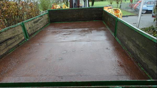 Grote foto lesscher 4 tons kipper agrarisch aanhangwagens