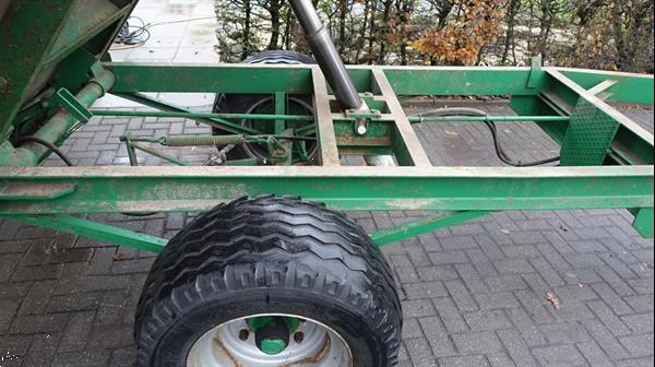 Grote foto lesscher 4 tons kipper agrarisch aanhangwagens