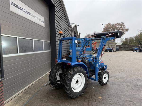 Grote foto iseki sial 21 4wd minitractor met voorlader frontlader agrarisch tractoren