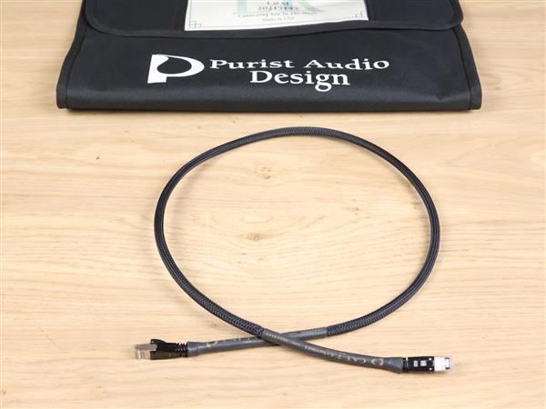 Grote foto purist audio design cat7 luminist revision audio ethernet network cable 1 5 metre audio tv en foto onderdelen en accessoires