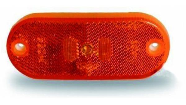 Grote foto jokon zijmarkering led smlr2003 rechthoekig opbouw oranje caravans en kamperen caravan accessoires