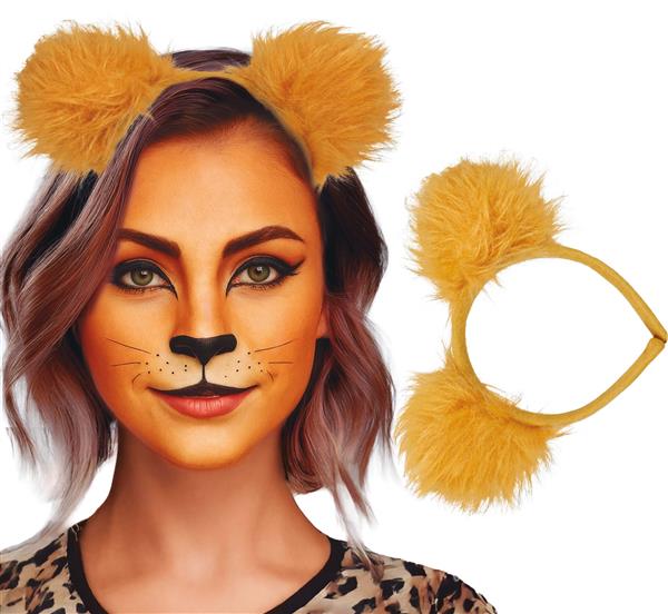 Grote foto leeuw hoofdband oranje verzamelen overige verzamelingen