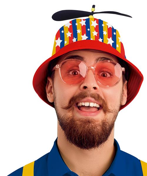 Grote foto gekleurde hoed met proppellor verzamelen overige verzamelingen