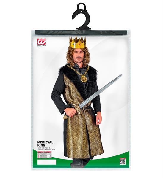 Grote foto middeleeuwen kostuum heren koning verzamelen overige verzamelingen