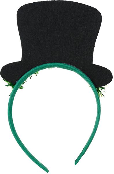 Grote foto st. patrick day haarband met hoed glitter verzamelen overige verzamelingen