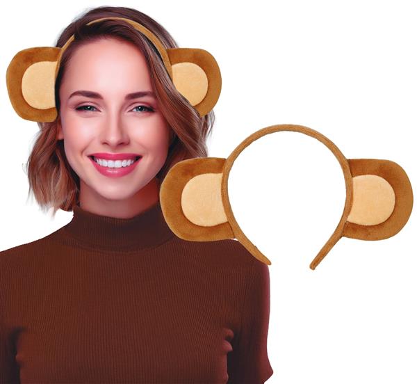 Grote foto aap hoofdband bruin verzamelen overige verzamelingen