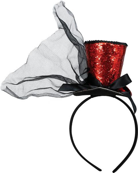 Grote foto hoed bucket hat rood zwart glitters verzamelen overige verzamelingen