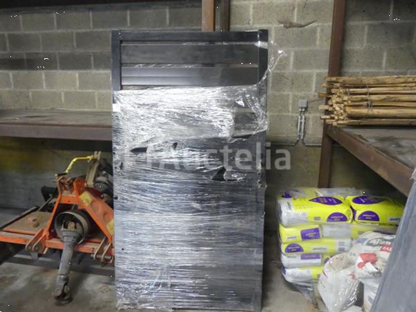 Grote foto tuinpoort zwart doe het zelf en verbouw gereedschappen en machines