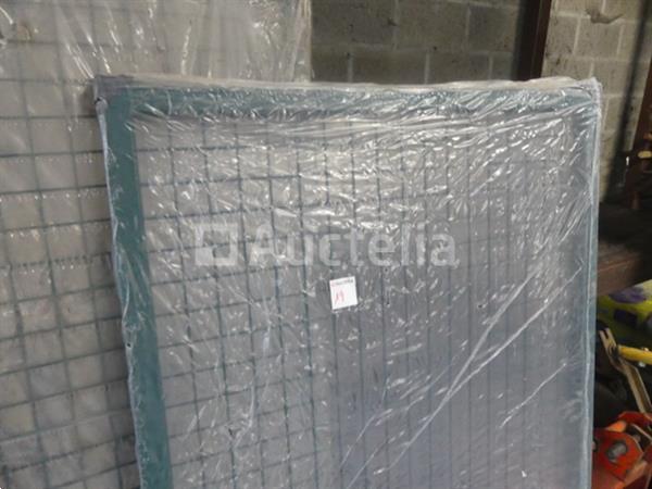 Grote foto tuinhek groen harde hekken groen doe het zelf en verbouw gereedschappen en machines