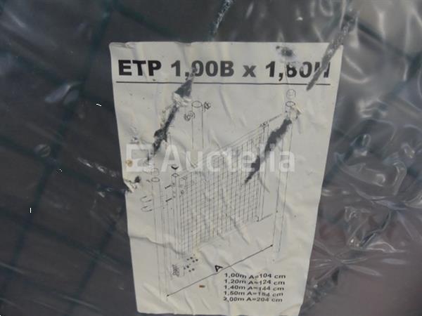 Grote foto tuinhek groen harde hekken groen doe het zelf en verbouw gereedschappen en machines