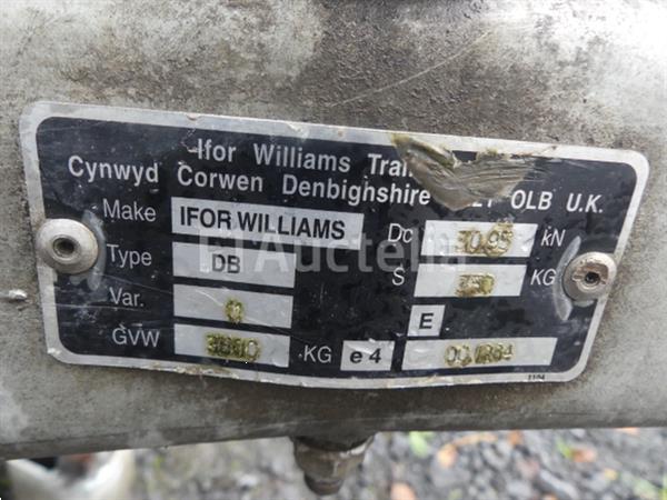 Grote foto ifor williams db drieassige aanhangwagen vin sckt00000n5202428 agrarisch aanhangwagens