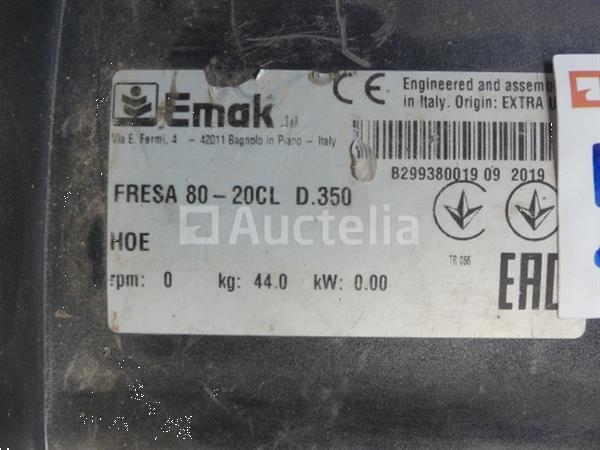 Grote foto emac fresa 80 20cl d.350 freesmachine doe het zelf en verbouw ijzerwaren en bevestigingsmiddelen