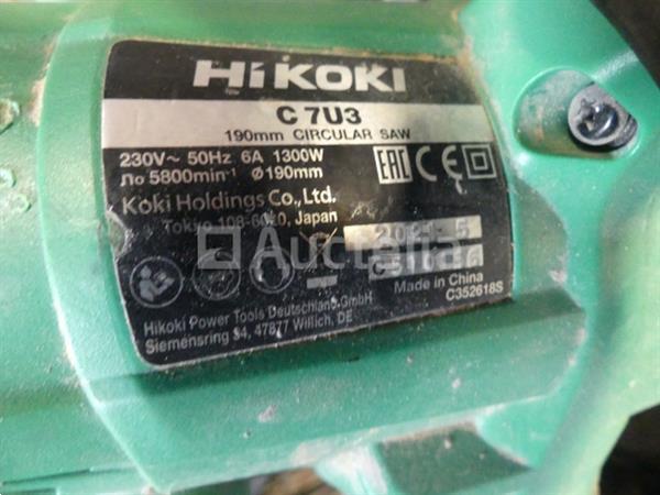 Grote foto hikoki c7u3 cirkelzaag doe het zelf en verbouw ijzerwaren en bevestigingsmiddelen
