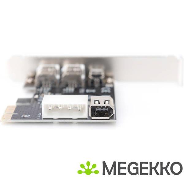 Grote foto digitus intern ieee 1394 firewire interfacekaart adapter computers en software overige computers en software