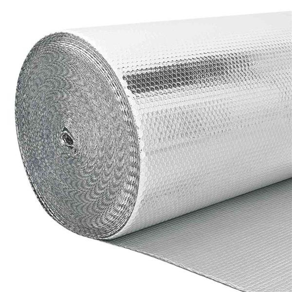 Grote foto vidaxl radiatorfolie zilver 0.6 x 5 m aluminium doe het zelf en verbouw sanitair