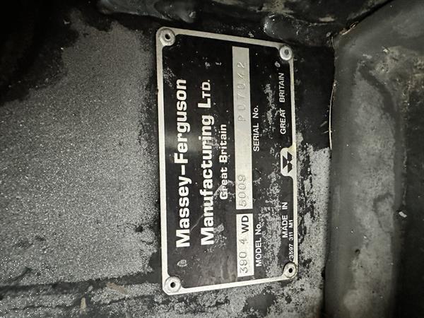 Grote foto massey ferguson 390 agrarisch tractoren