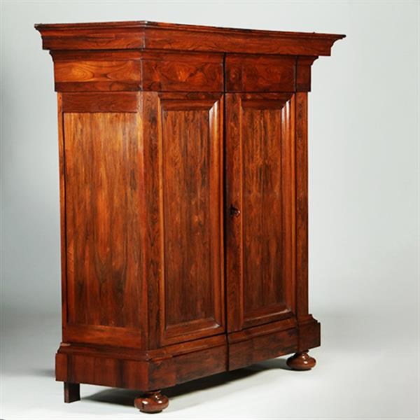 Grote foto grote pastoorskast in fabelachtig mooi palissander ca 1690 no.351945 antiek en kunst stoelen en banken