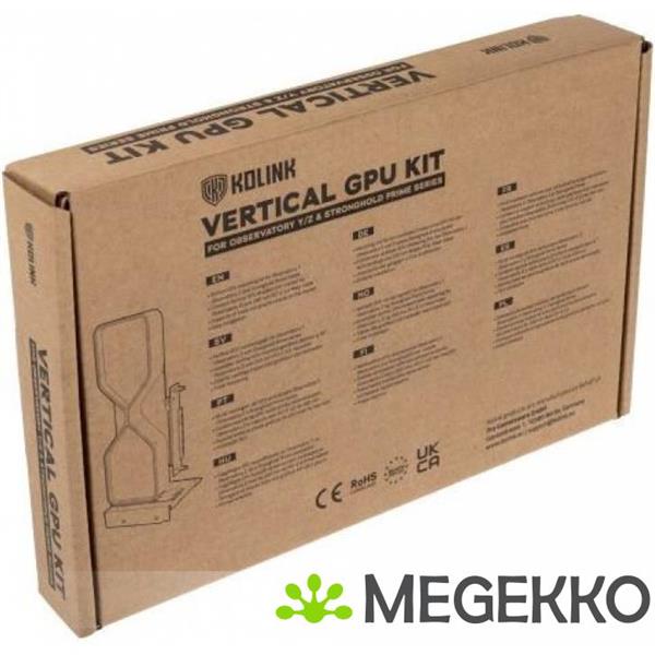 Grote foto kolink vertical gpu mounting kit computers en software behuizingen en kasten