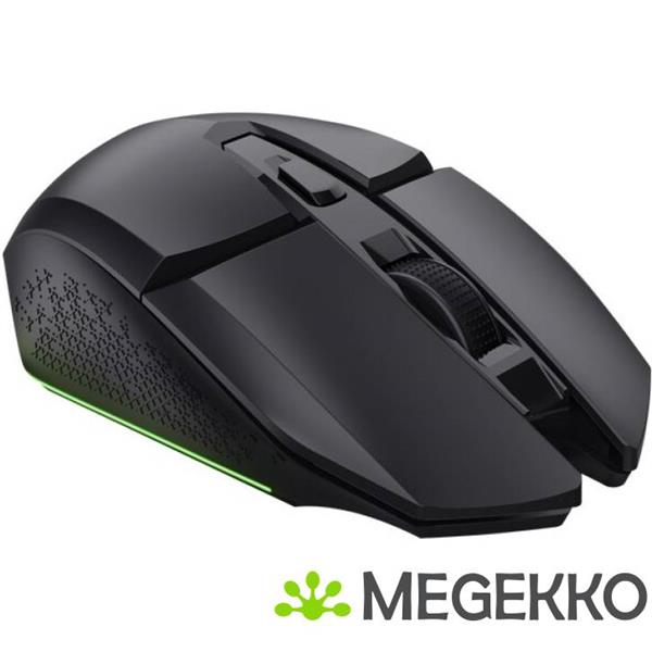 Grote foto trust gxt 110 felox draadloze zwarte gaming muis computers en software overige computers en software