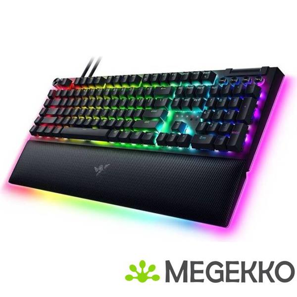 Grote foto razer blackwidow v4 pro zwart razer yellow computers en software toetsenborden
