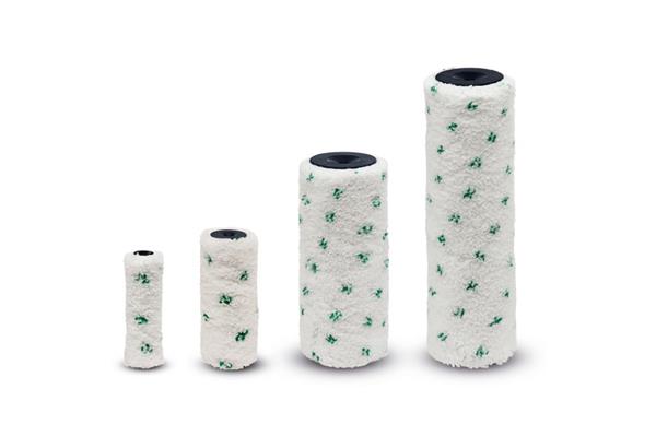 Grote foto goudhaantje microstar muurverfroller met 9 mm poolhoogte professioneel 10cm 20 850695 doe het zelf en verbouw verven en sierpleisters