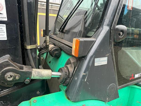 Grote foto vs 22526 lpg triplex 5tons heftruck mitsubishi fg50k 2 vorkenspreider agrarisch heftrucks