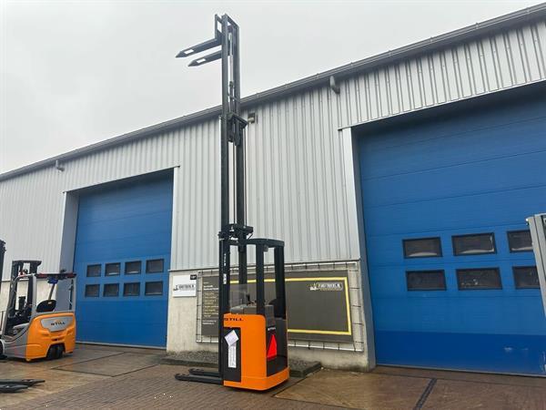 Grote foto vs 22523 elektrisch triplex sta stapelaar 6300mm refurbished doe het zelf en verbouw hefwerktuigen