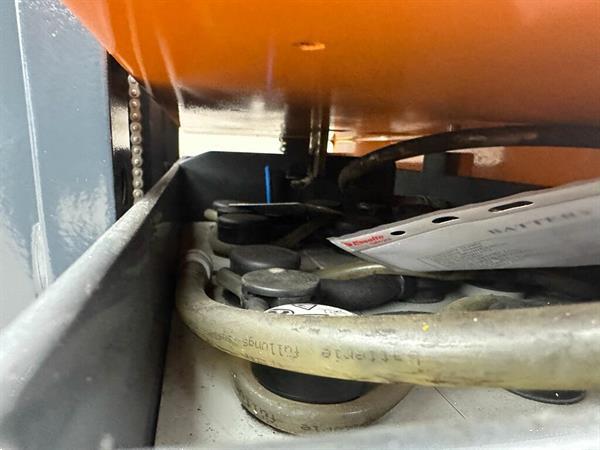 Grote foto vs 22522 elektrisch triplex sta stapelaar 6300mm refurbished doe het zelf en verbouw hefwerktuigen