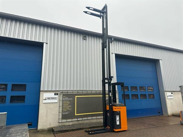 Grote foto vs 22522 elektrisch triplex sta stapelaar 6300mm refurbished doe het zelf en verbouw hefwerktuigen