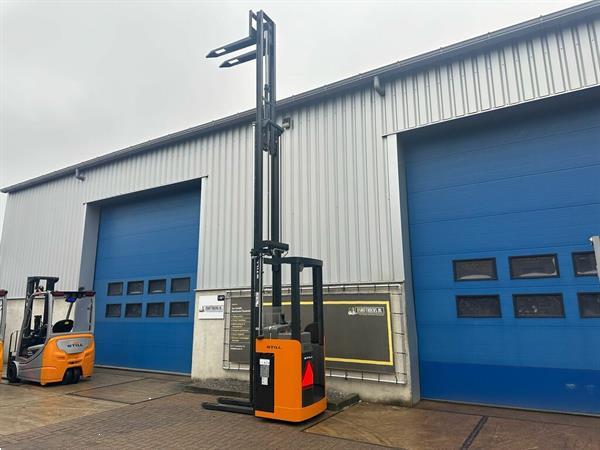 Grote foto vs 22521 elektrisch triplex sta stapelaar 6300mm refurbished doe het zelf en verbouw hefwerktuigen