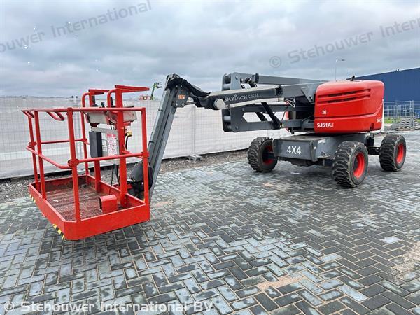Grote foto skyjack sj51aj 4x4 knik telescoop hoogwerker sj51 aj deutz doe het zelf en verbouw hoogwerkers