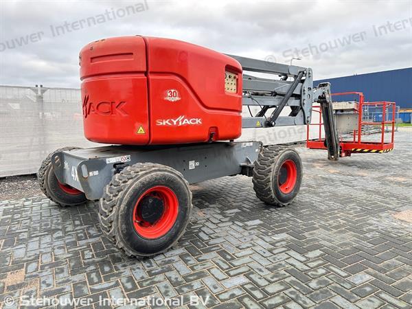 Grote foto skyjack sj51aj 4x4 knik telescoop hoogwerker sj51 aj deutz doe het zelf en verbouw hoogwerkers