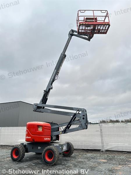 Grote foto skyjack sj51aj 4x4 knik telescoop hoogwerker sj51 aj deutz doe het zelf en verbouw hoogwerkers