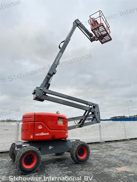 Grote foto skyjack sj51aj 4x4 knik telescoop hoogwerker sj51 aj deutz doe het zelf en verbouw hoogwerkers