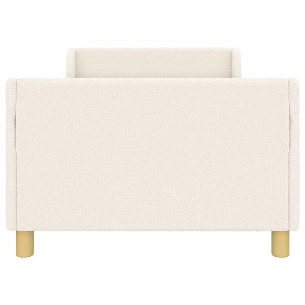 Grote foto vidaxl bedframe voor kinderen met hoofdbord cr me 90 x 190 cm antiek en kunst stoelen en banken