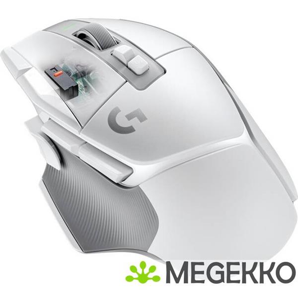 Grote foto logitech g g502 x lightspeed wit draadloze gaming muis computers en software overige computers en software