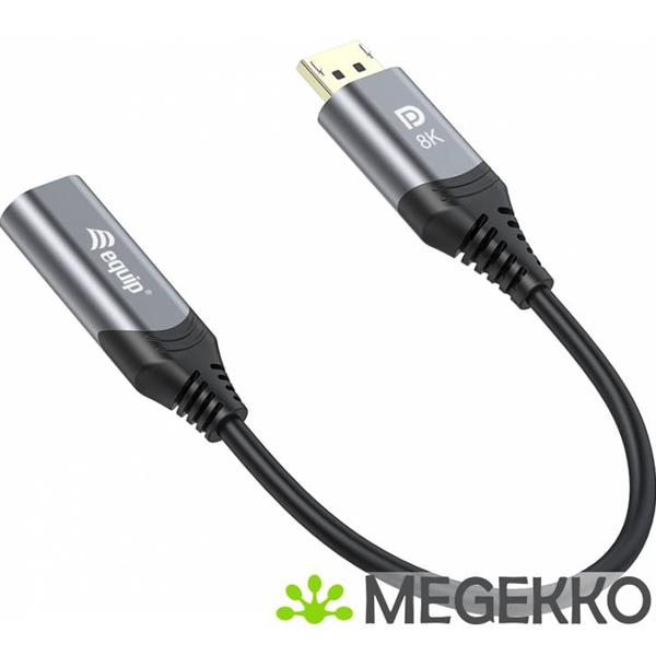 Grote foto equip 133446 video kabel adapter 0 15 m displayport hdmi zwart grijs computers en software overige computers en software