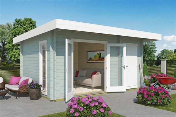 Grote foto nieuw modern tuinhuis chameleon 44 tuin en terras tuinhuisjes en blokhutten