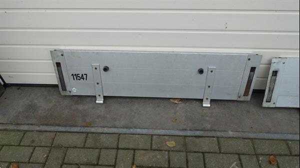 Grote foto 2x anssems aanhangwagen klep 135 cm agrarisch aanhangwagens