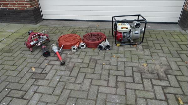 Grote foto honda wb30xt waterpomp met slangen agrarisch pompen