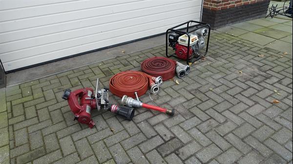 Grote foto honda wb30xt waterpomp met slangen agrarisch pompen