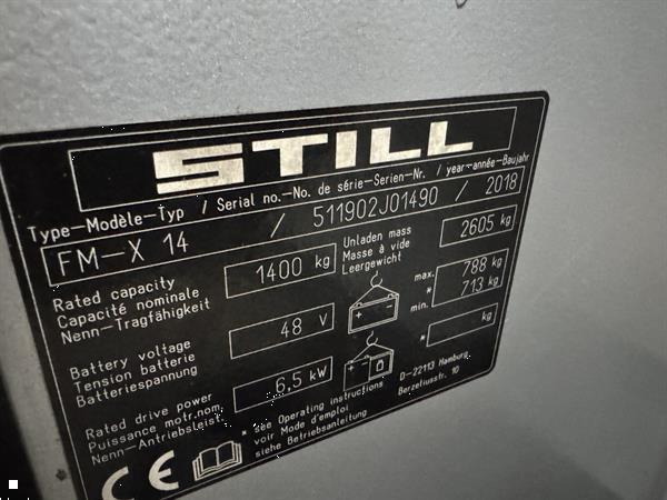Grote foto vs 22520 reachtruck still fmx14 bj2018 sideshift freelift doe het zelf en verbouw hefwerktuigen