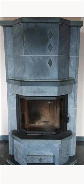 Grote foto houtkachel speksteen hark 6 4 huis en inrichting kachels en openhaarden