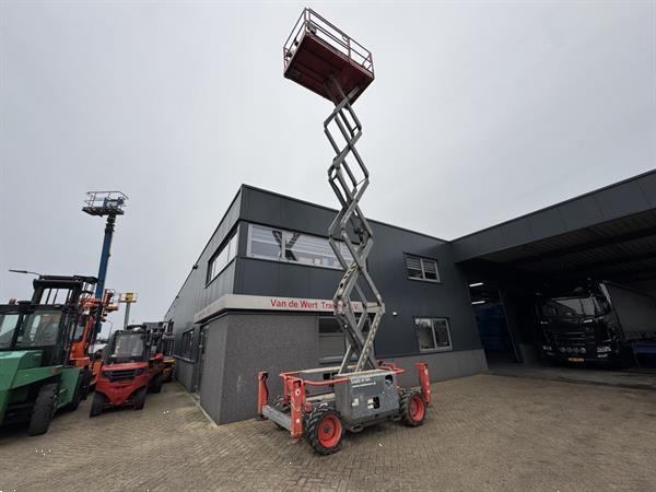 Grote foto skyjack sj 6832rt schaarhoogwerker scissor 2014 4x4 kubota diesel 12m werkhoogte doe het zelf en verbouw hoogwerkers