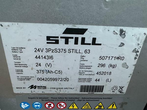 Grote foto vs 22529 elektrische triplex stapelaar still exvsf14 5316mm doe het zelf en verbouw hefwerktuigen